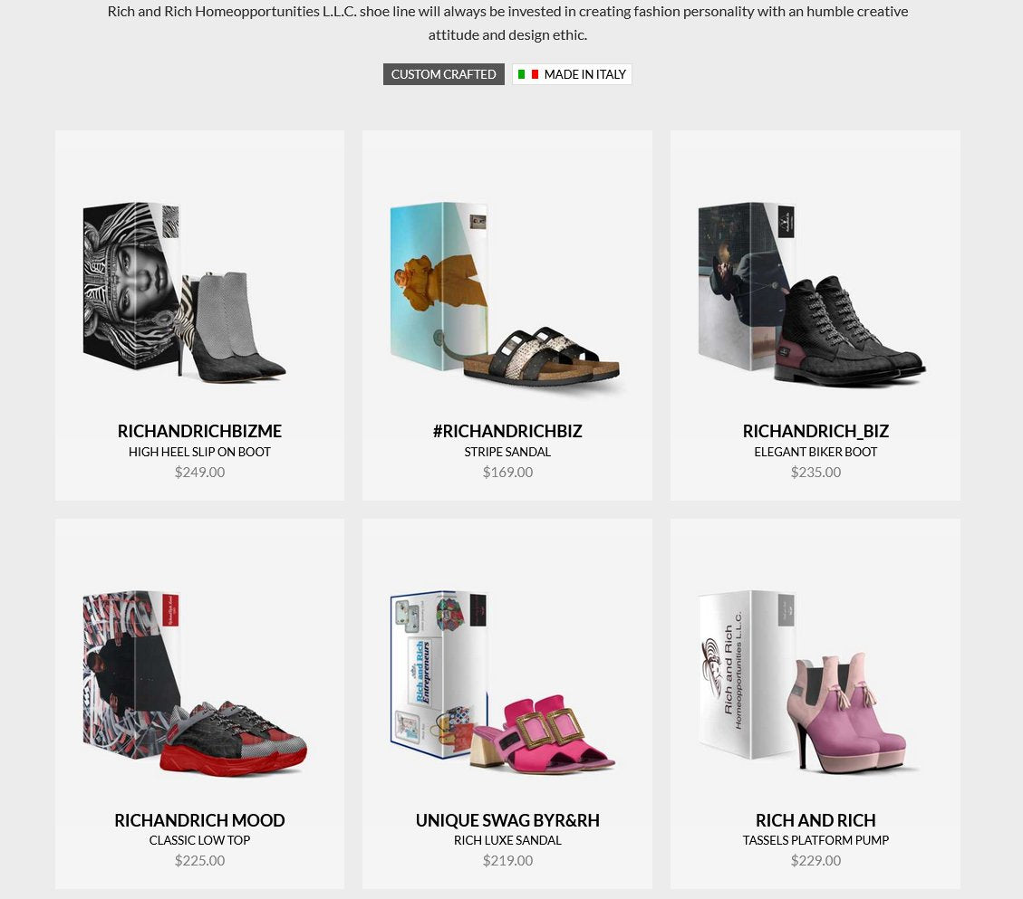 R&RH Men and Women Shoes