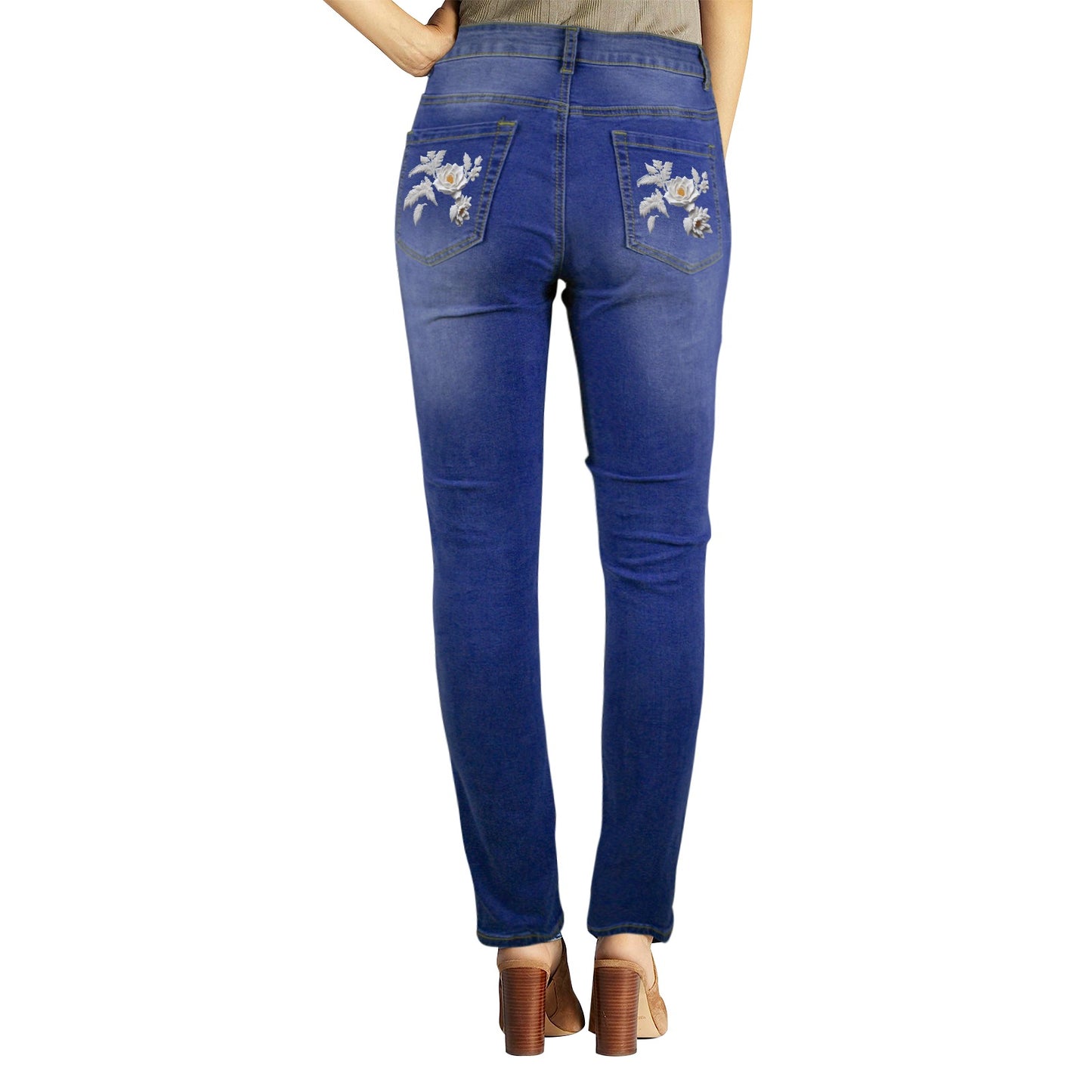 R&RH Flower Women's Jeans