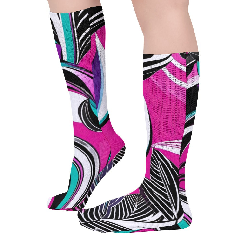 R_RH Abstract Breathable Socks (Pack of 5 - Same Pattern)