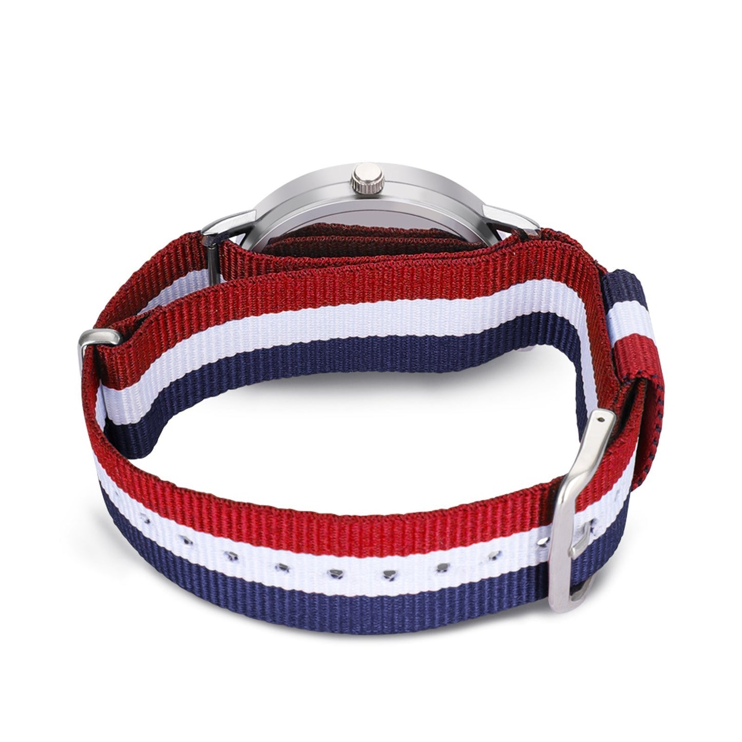 R&RH Red, White, Blue Unisex leisure Watch