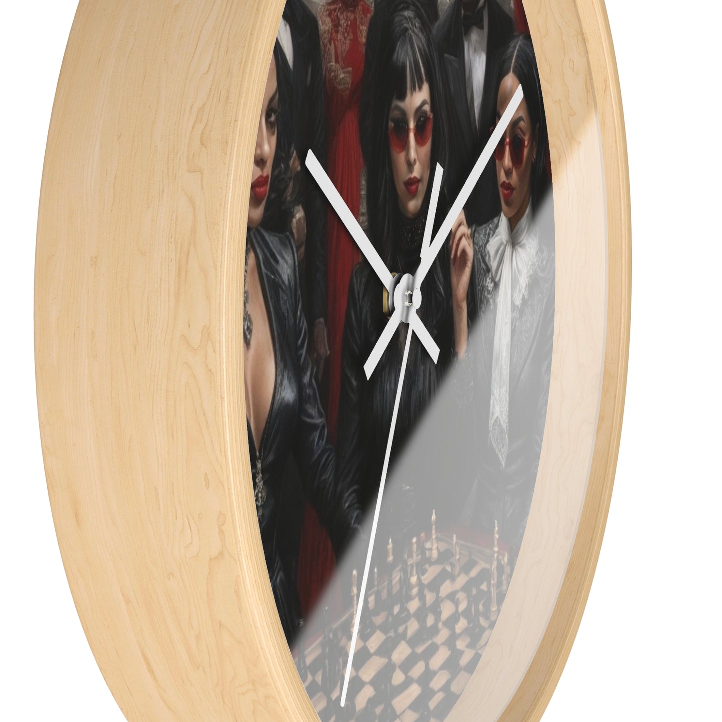 R&RH Game of Chess Wall Clock