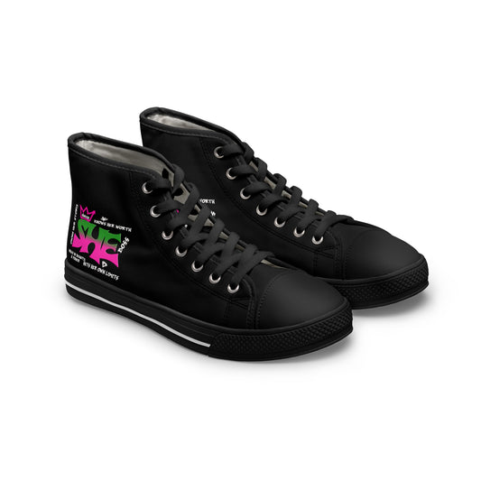 R&RH She Women's Pink  Hightops Sneakers