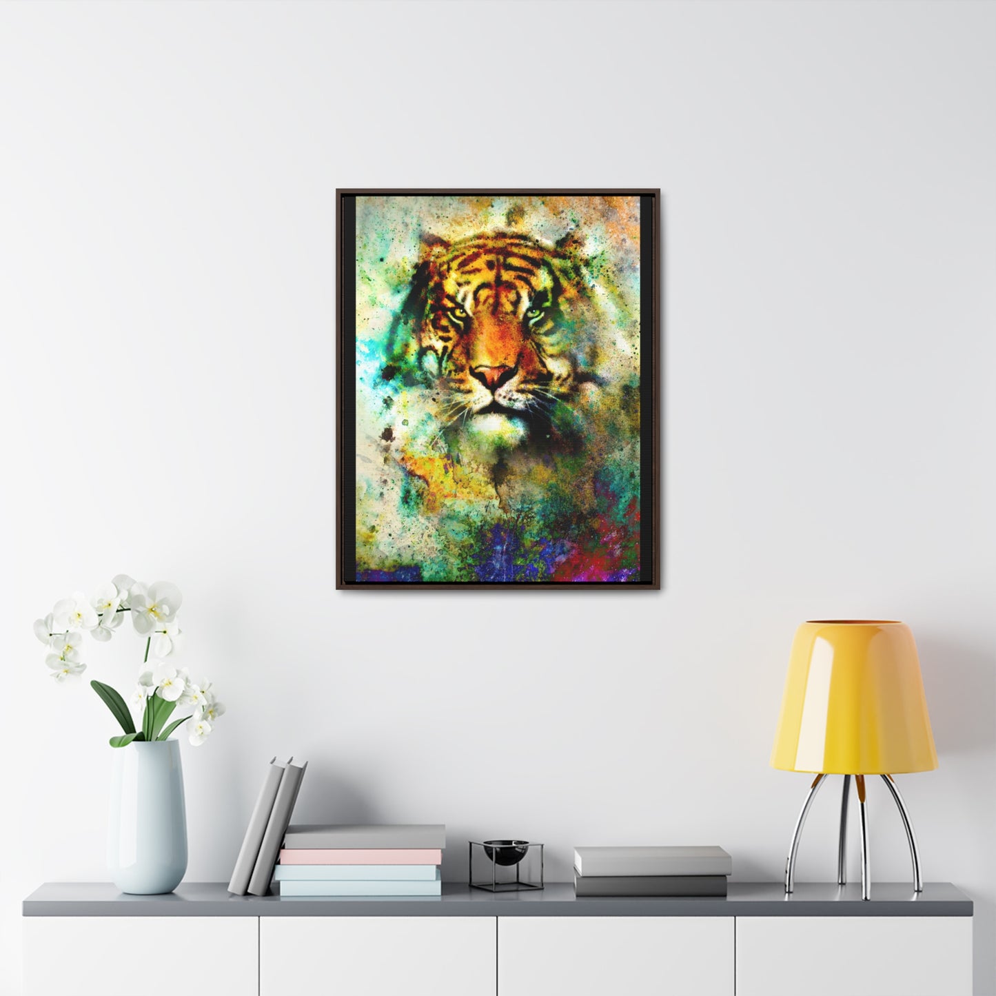 R&RH Eye of the Tiger Framed Portrait