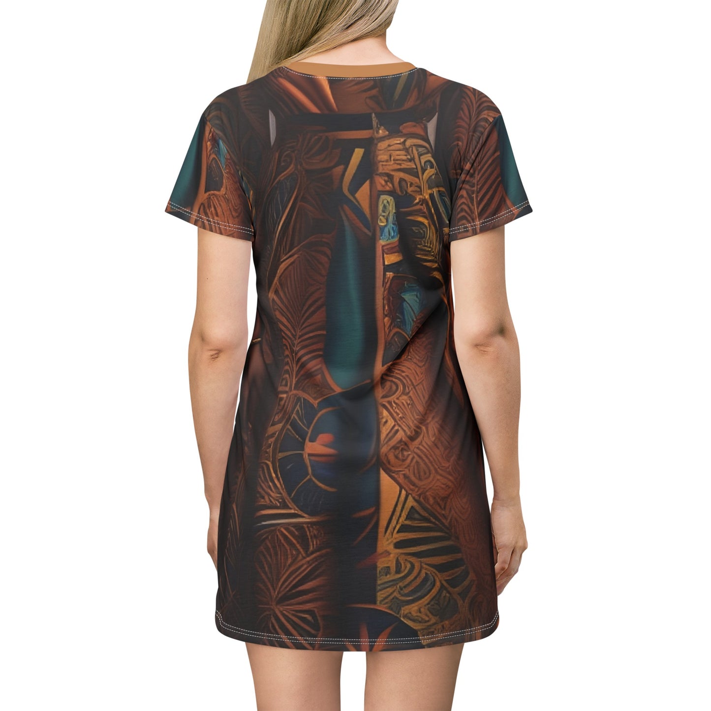 R&RH Earthtone T-Shirt Dress