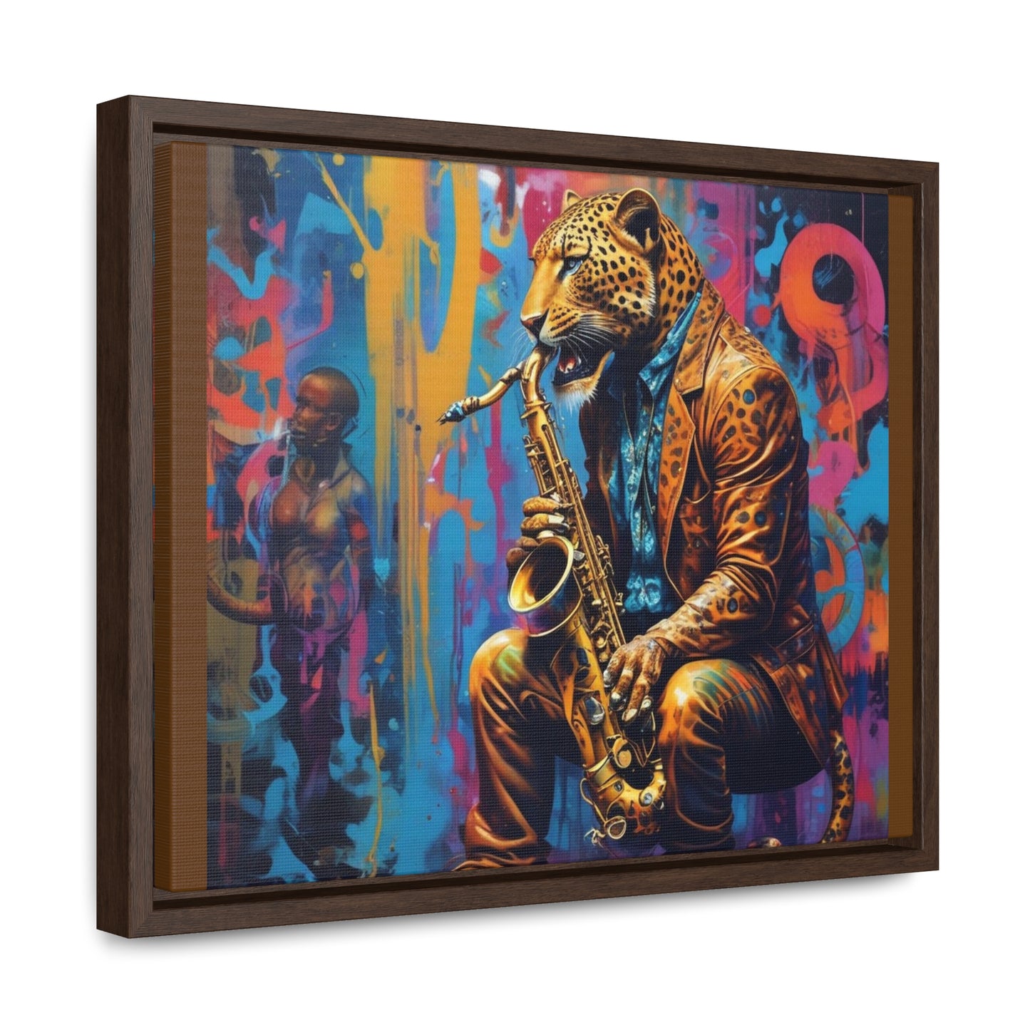 RRH Leopard Jazz Band Canvas