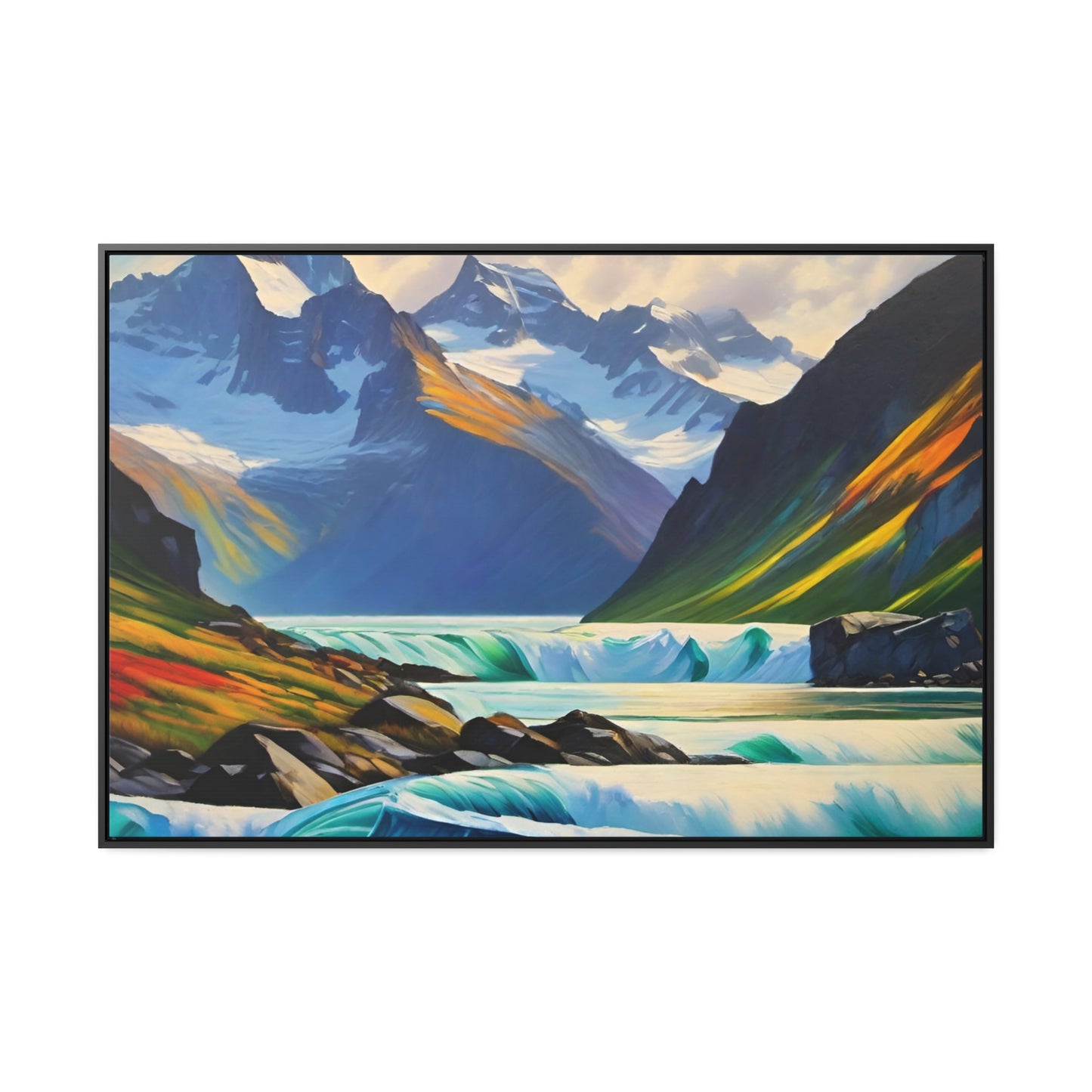 R&RH Vivid Sea Gallery Canvas