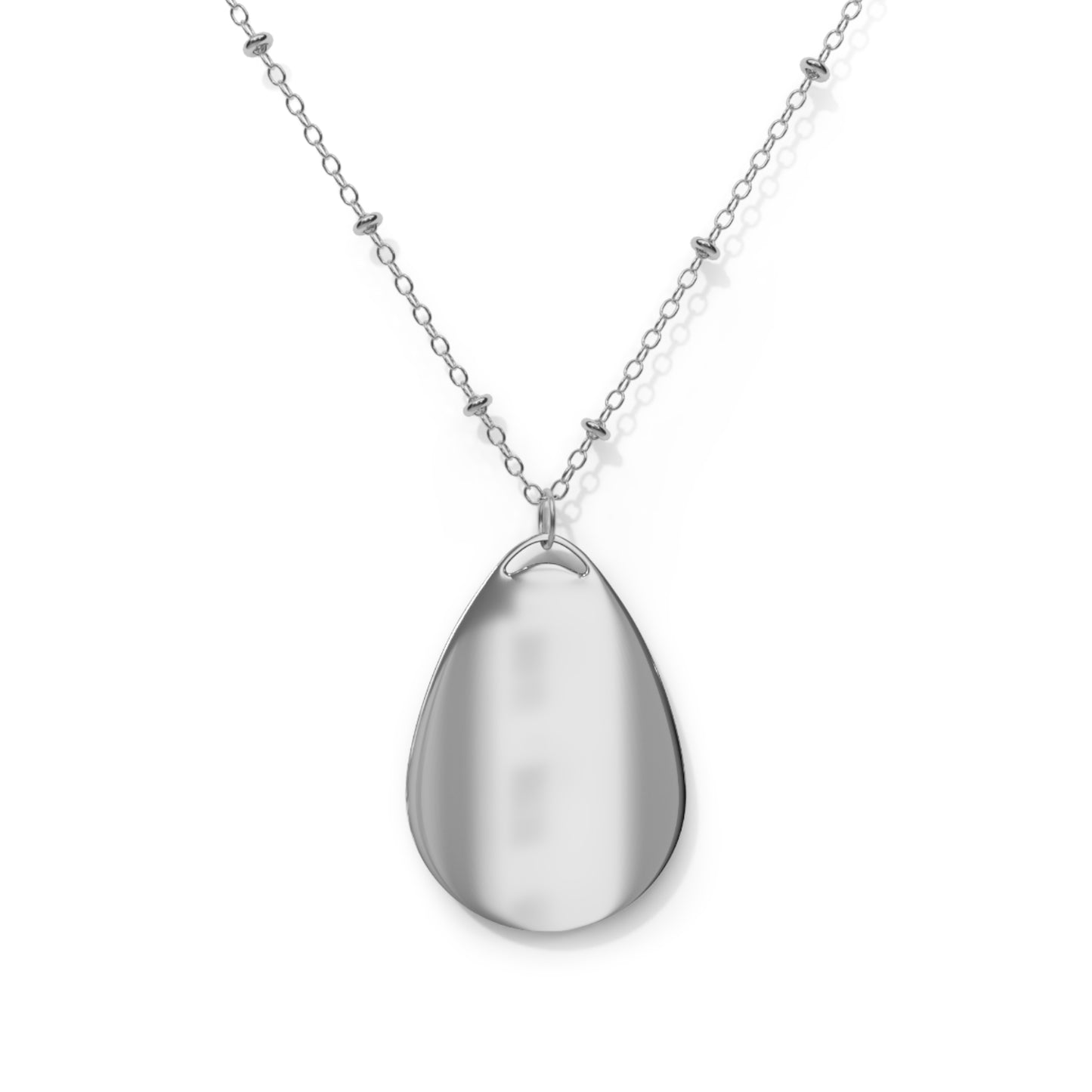 R&RH Elegant Oval Necklace with Dual Portrait Design - Perfect Gift for Celebrations and Everyday Wear