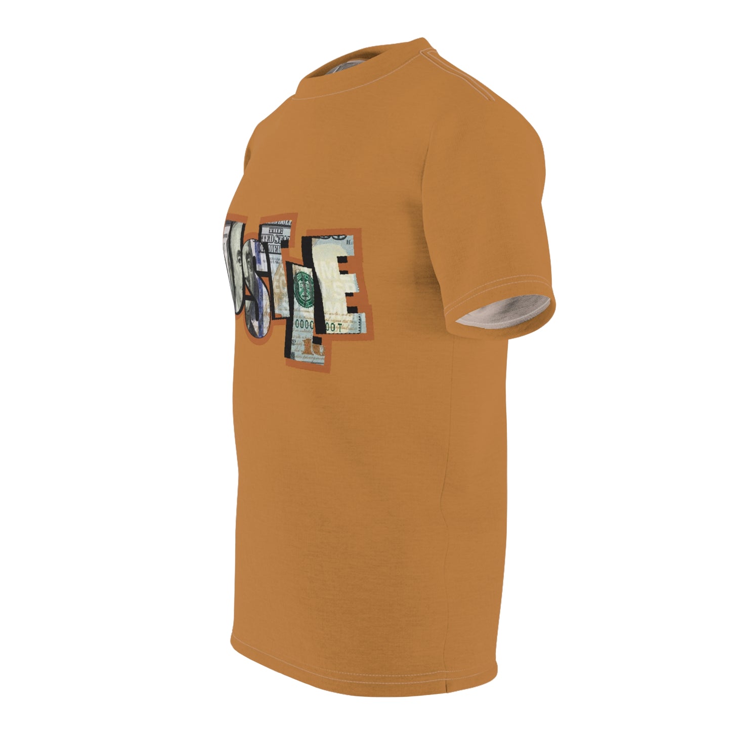 R&RH Money Vibe Unisex Light Brown  Tee - Trendy Street T-Shirt for Fashion Enthusiasts