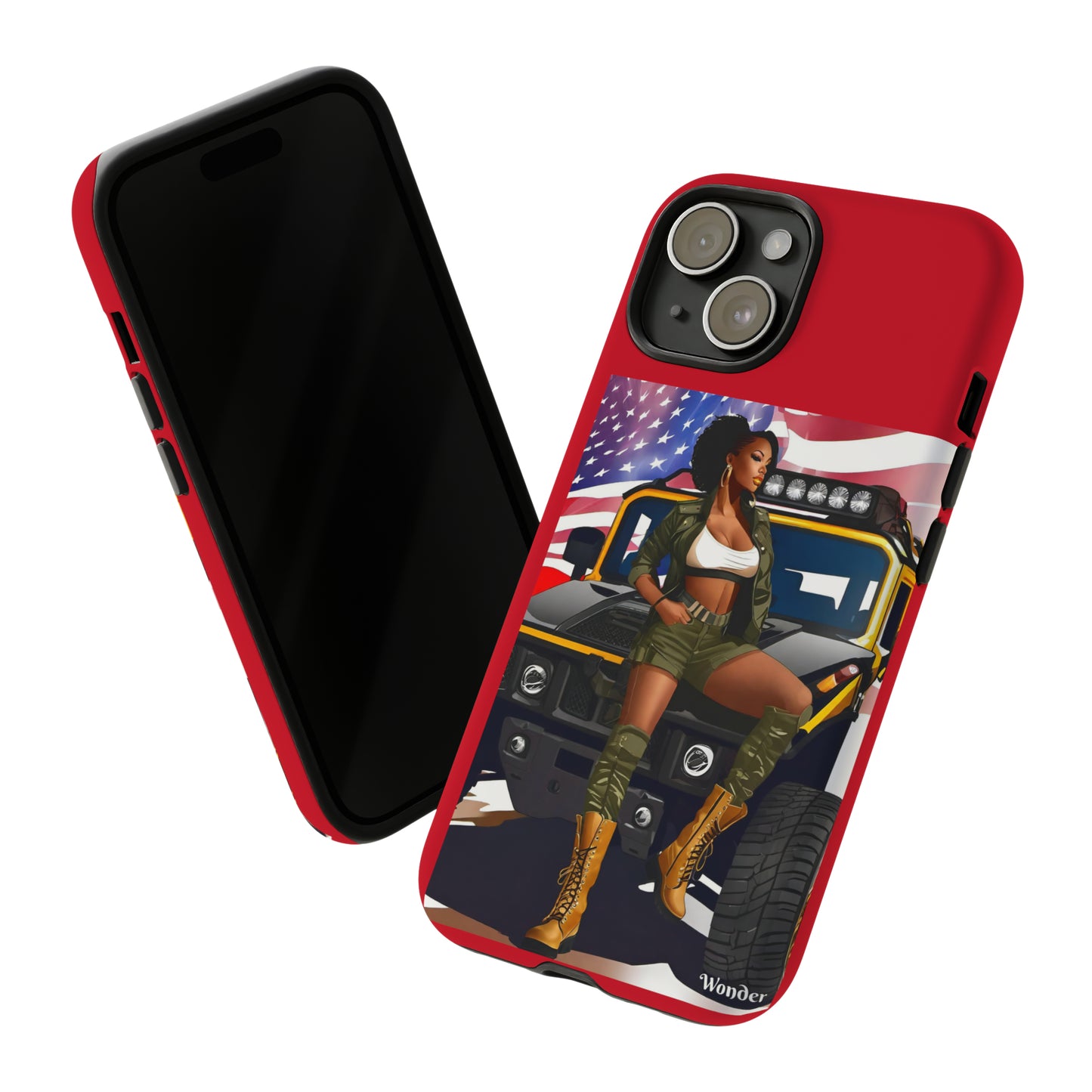 R_RH Army Woman Phone Cases