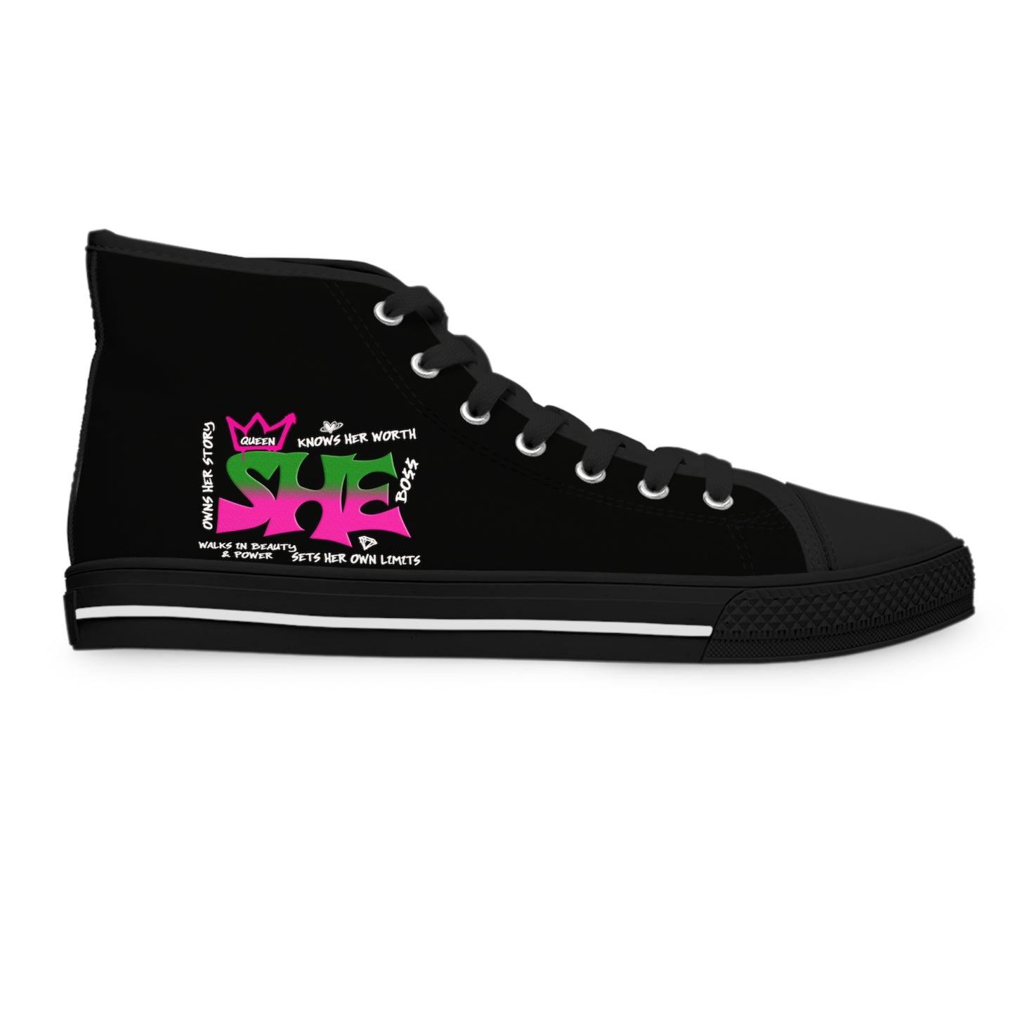 R&RH She Women's Pink  Hightops Sneakers