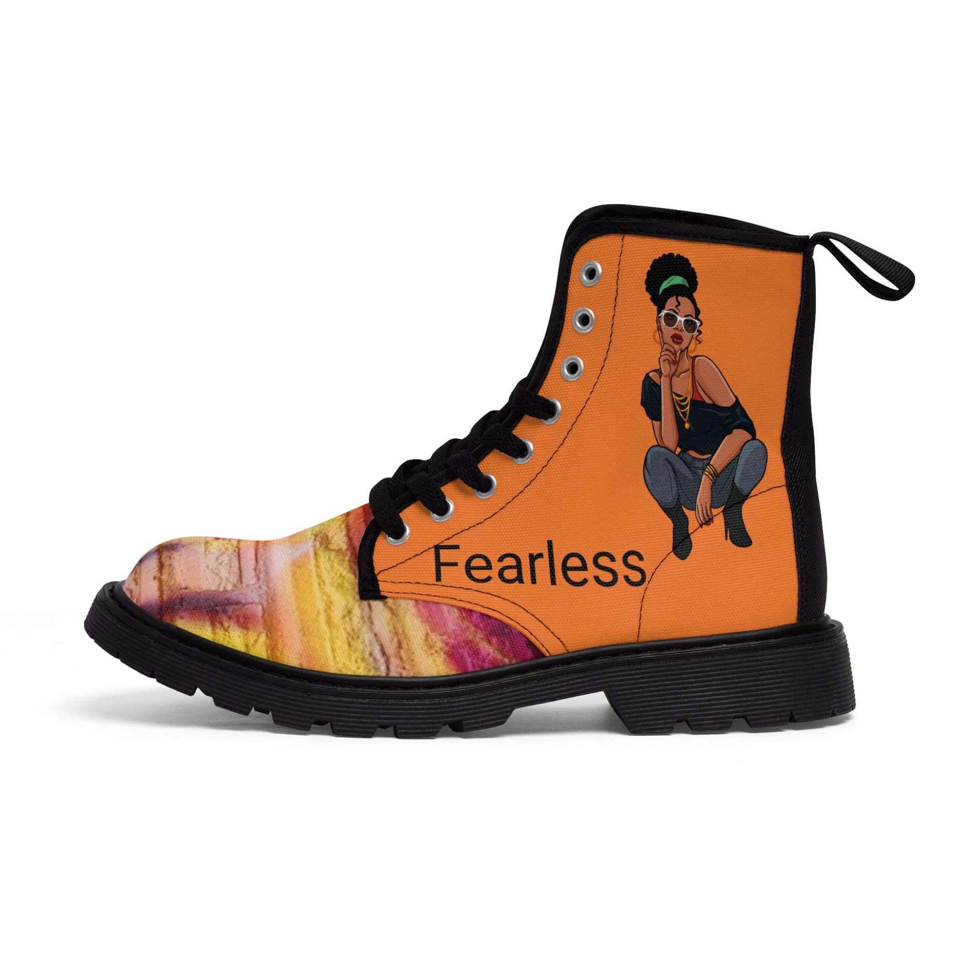 Fearless!  Women's Canvas Boots