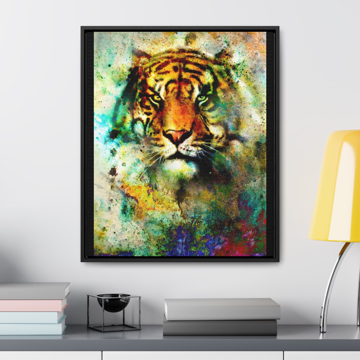 R&RH Eye of the Tiger Framed Portrait