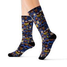 Load image into Gallery viewer, R&amp;RH Owl Mania Sublimation Sock
