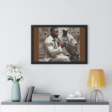 Load image into Gallery viewer, The Owl &amp; Friend Framed Horizontal Poster
