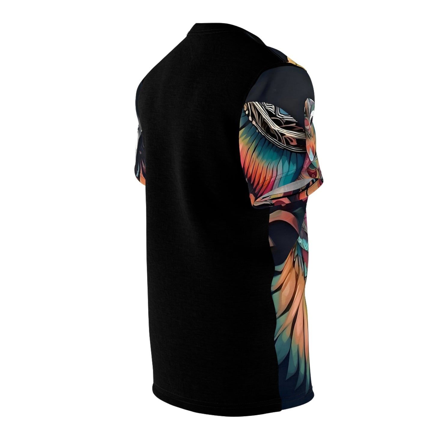 R&RH Vibrant Bird Graphic Unisex Cut & Sew Tee - Perfect for Nature Lovers