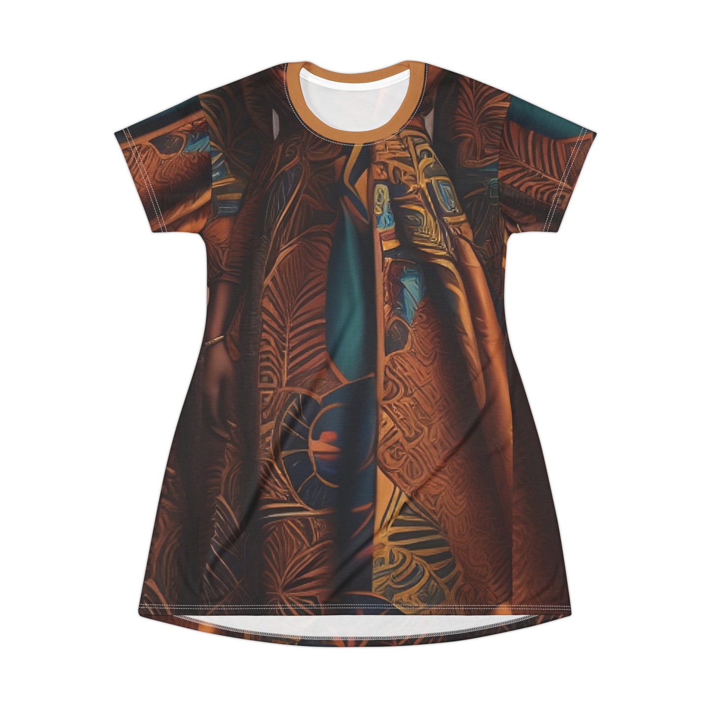 R&RH Earthtone T-Shirt Dress