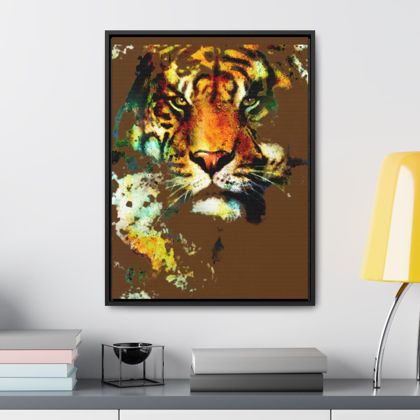 R&RH Lion Framed Portrait