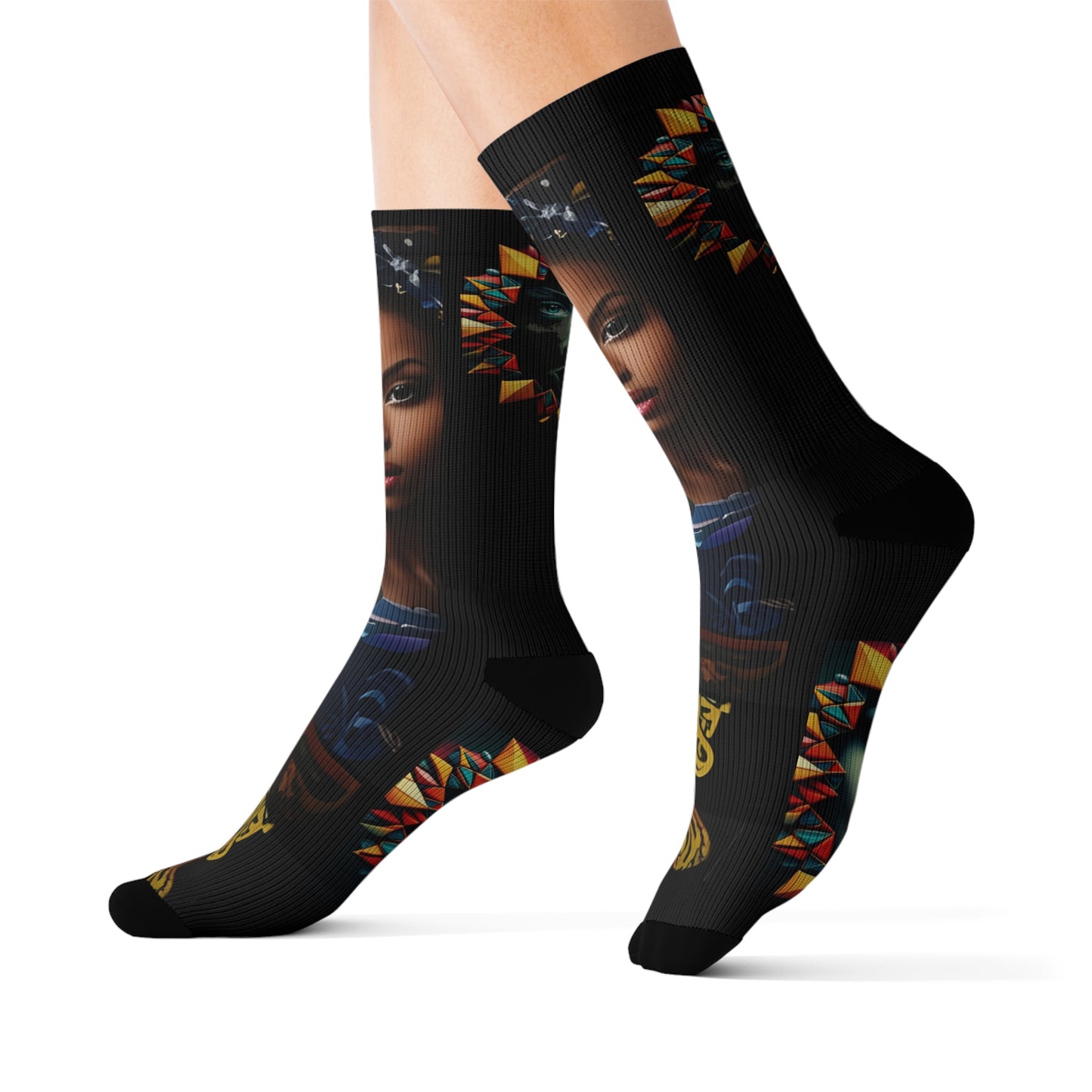 R&RH Portrait Sublimation Socks