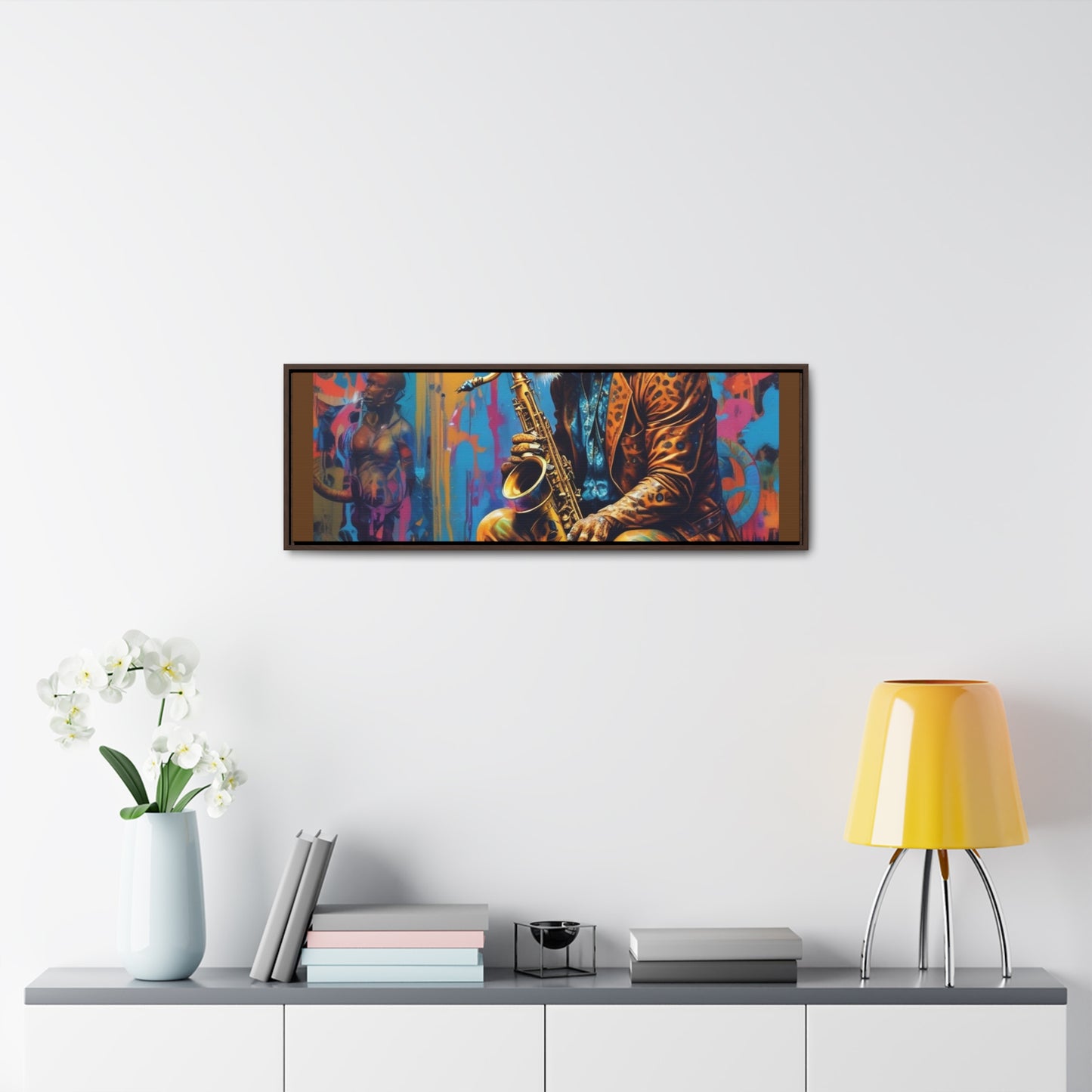 RRH Leopard Jazz Band Canvas