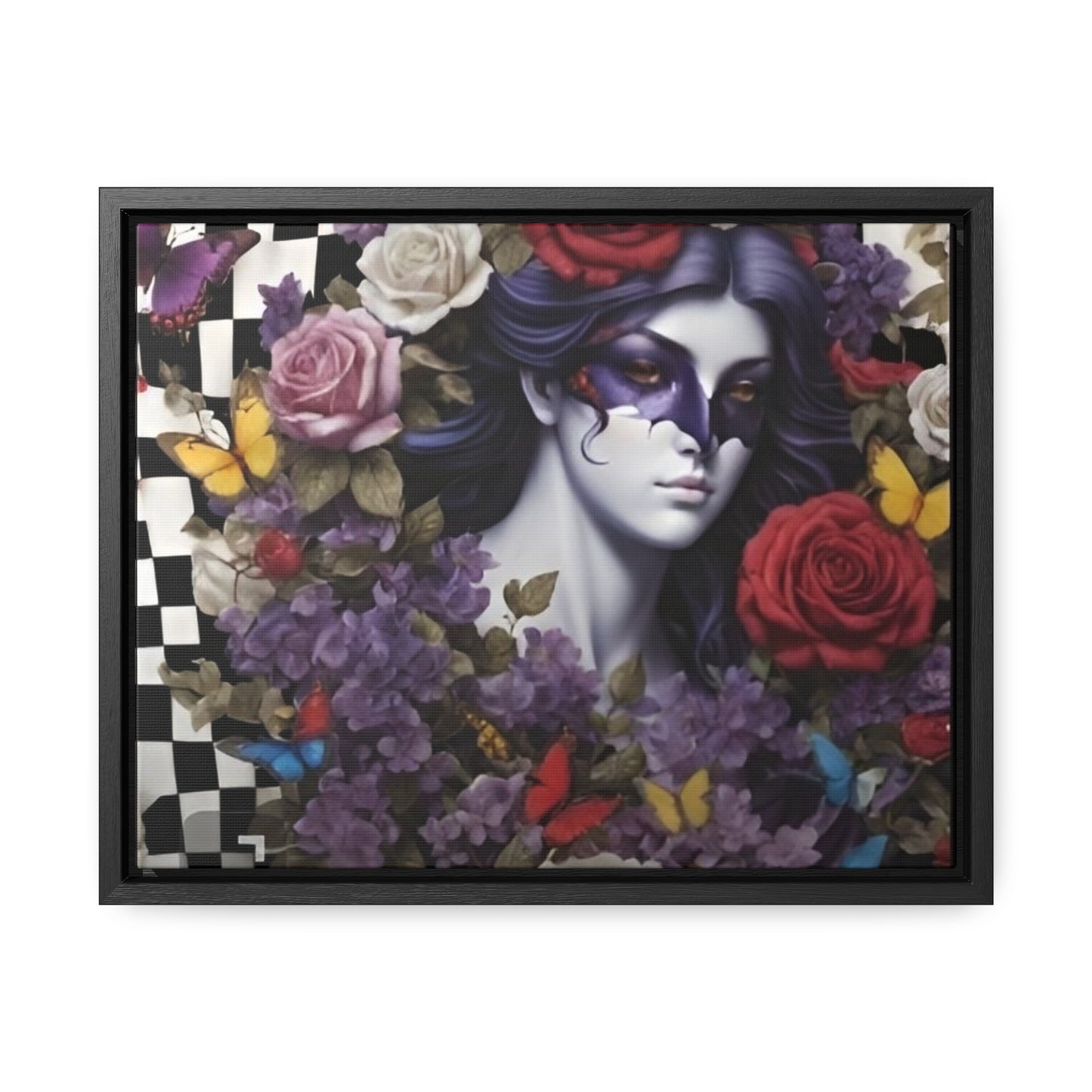 R&RH Mystical Floral Gallery Canvas Wrap - Horizontal Frame for Home Decor