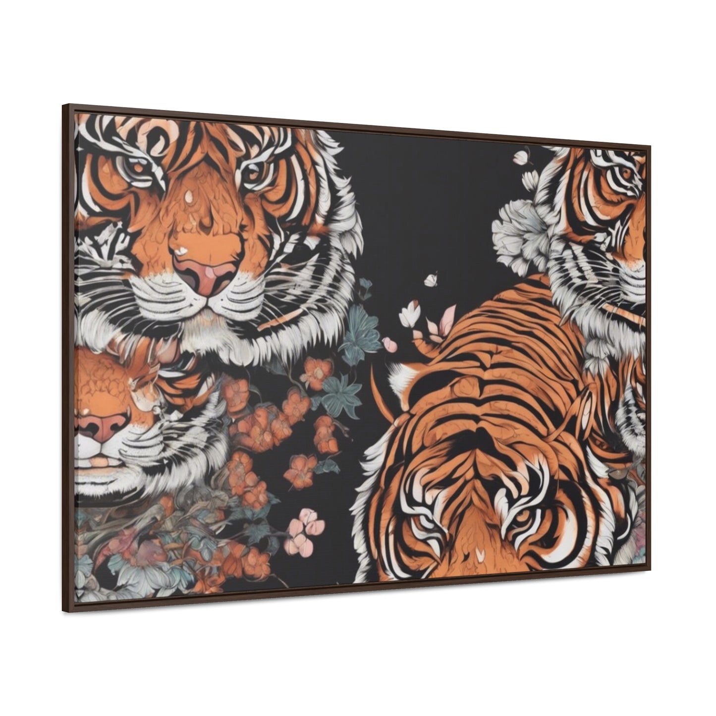 R&RH Vibrant Tiger Gallery Canvas Wrap - Nature-Inspired Wall Art for Home Décor