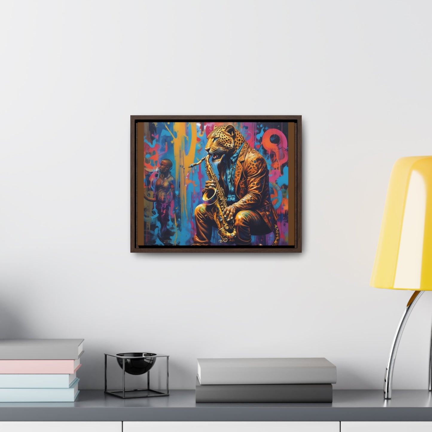 RRH Leopard Jazz Band Canvas