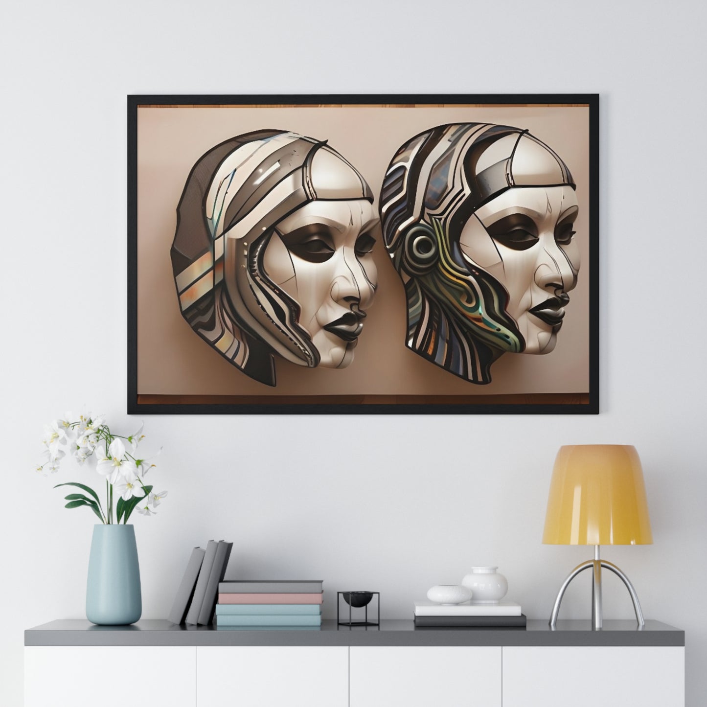 R&RH Evolution Horizontal Framed Art