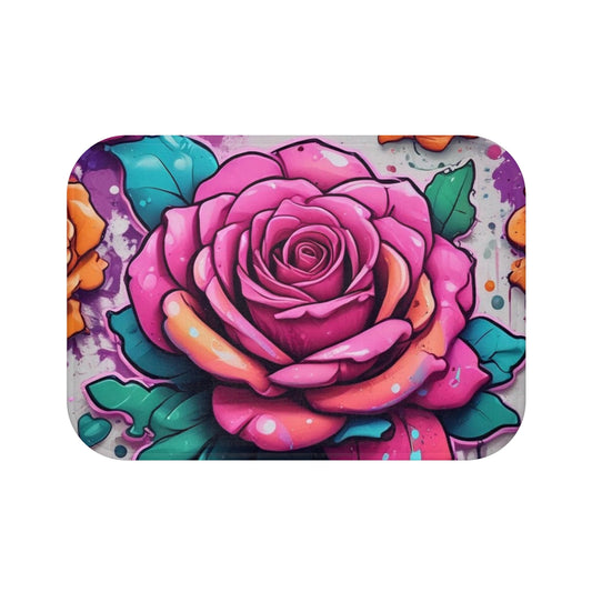 R&RH Floral Bath Mat