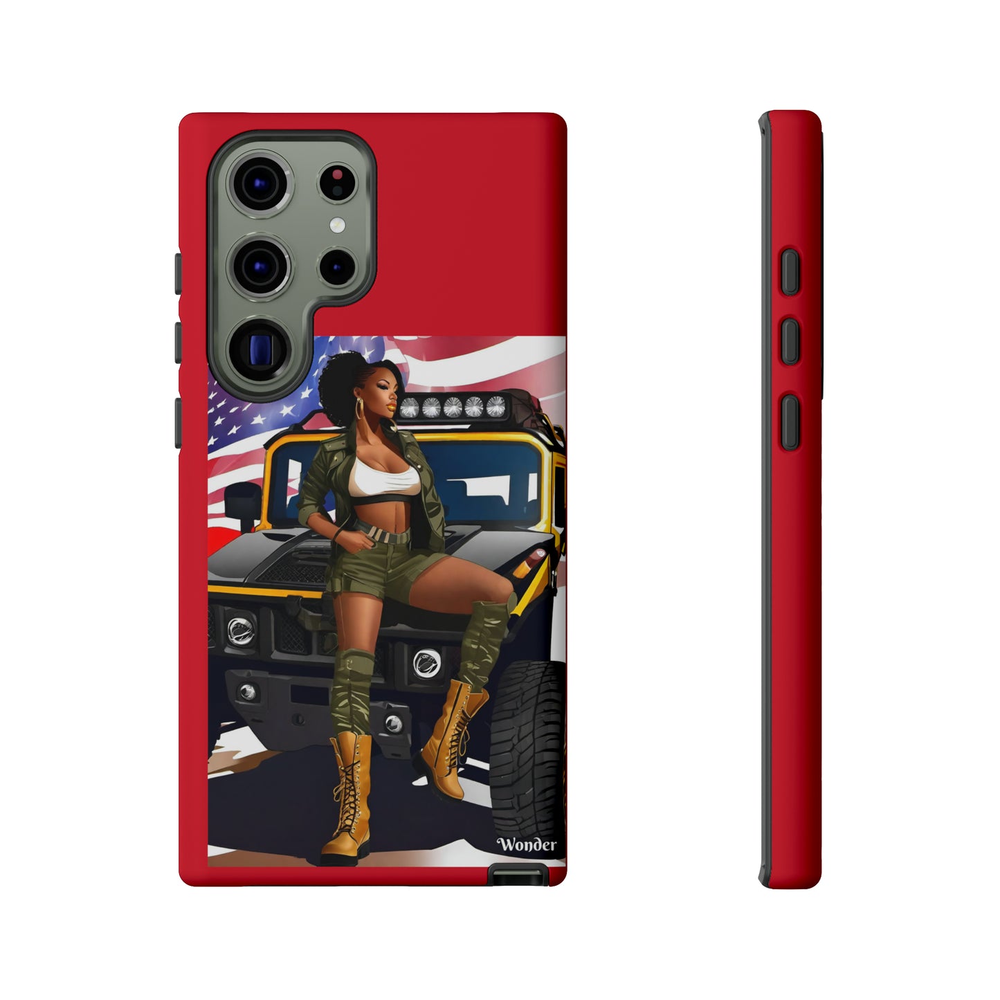 R_RH Army Woman Phone Cases