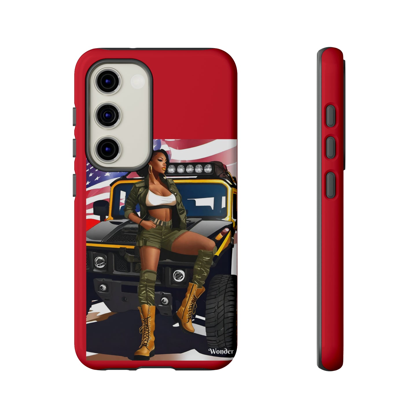 R_RH Army Woman Phone Cases