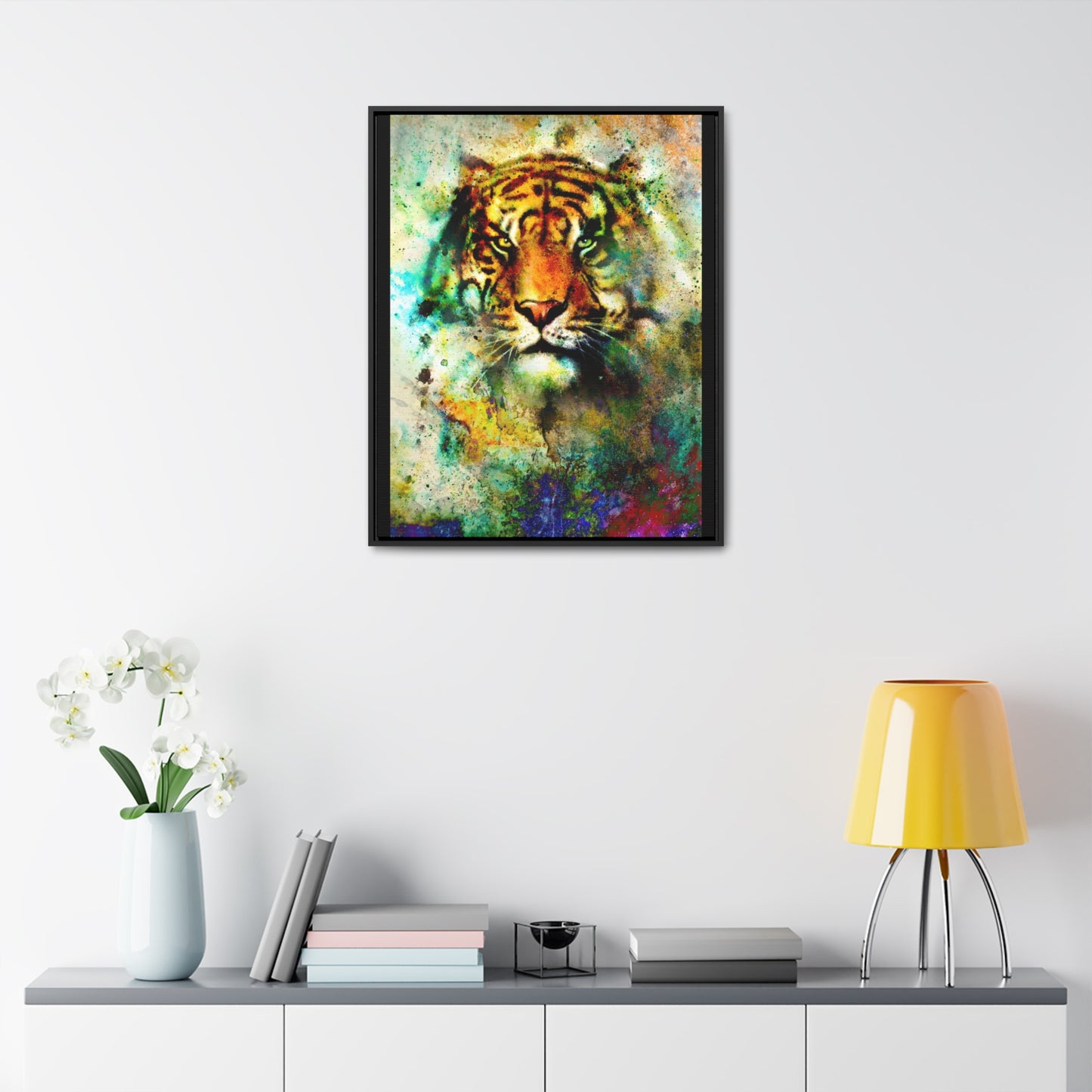 R&RH Eye of the Tiger Framed Portrait