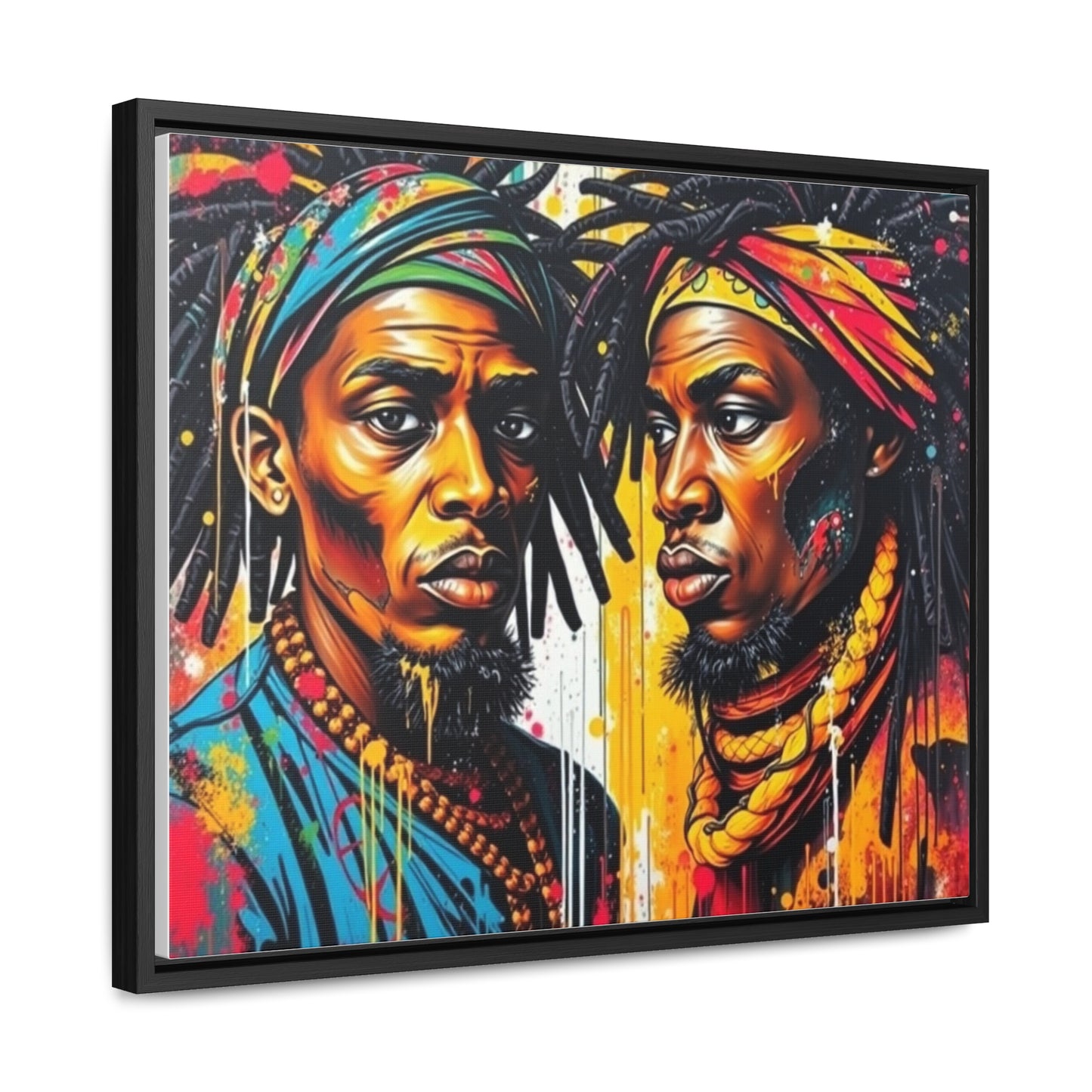 R&RH Cultural Art Gallery Canvas Wrap - Vibrant African Heritage