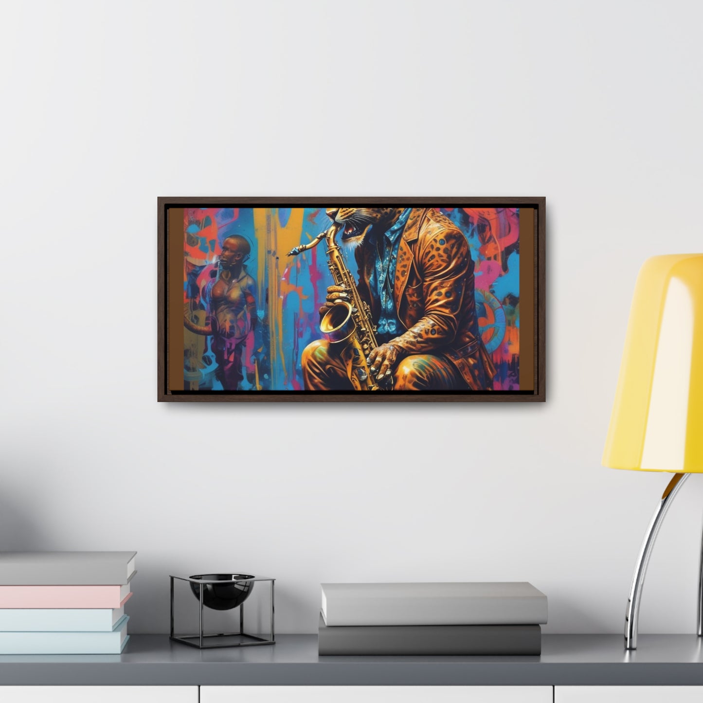 RRH Leopard Jazz Band Canvas