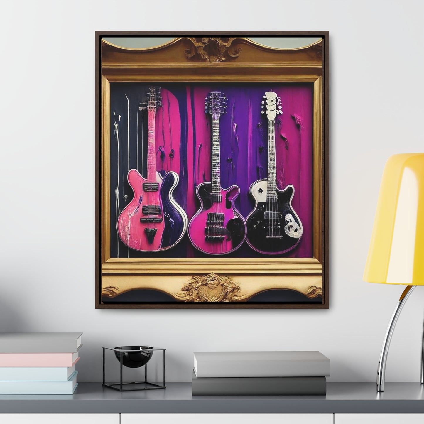 R&RH Guitars Framed Portrait