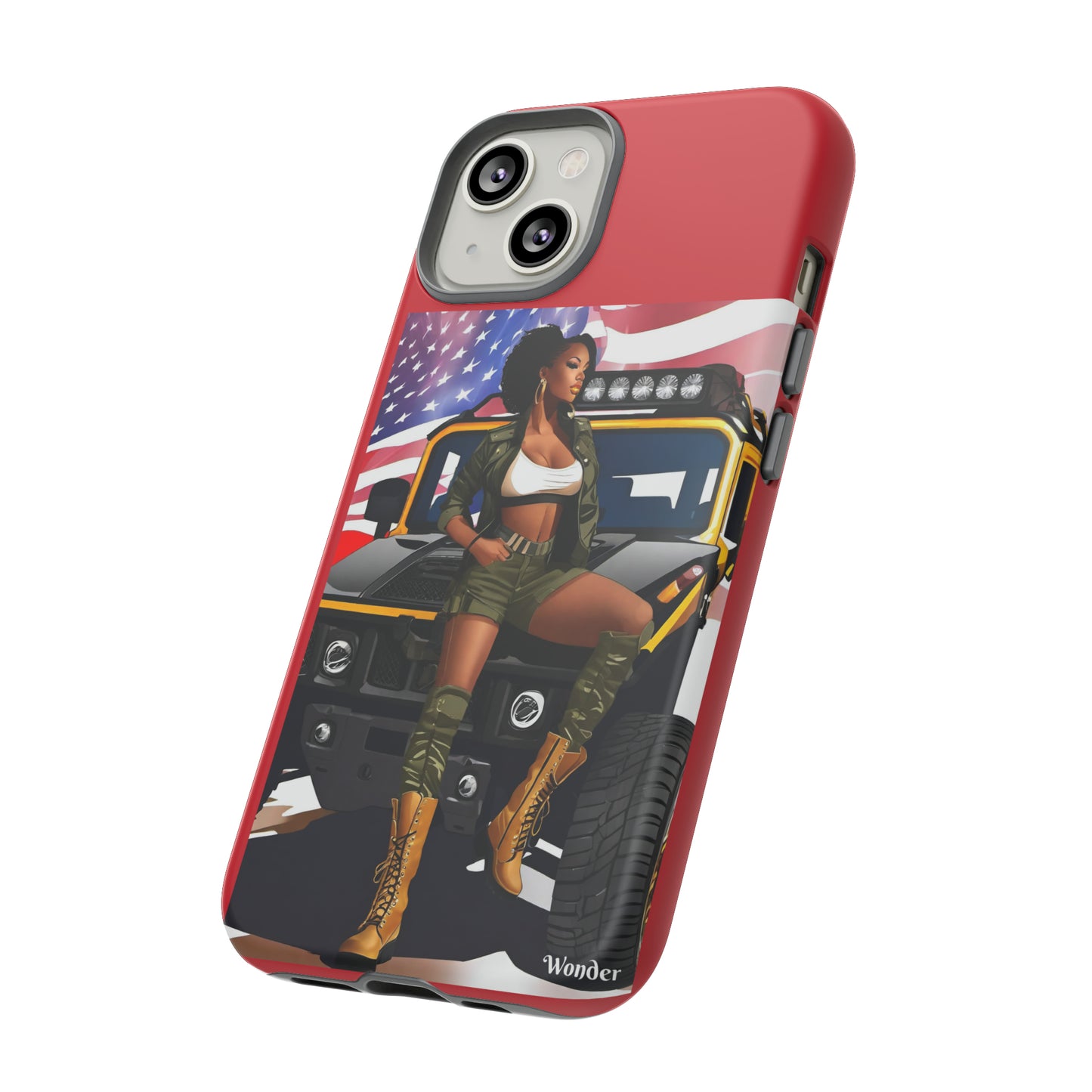 R_RH Army Woman Phone Cases