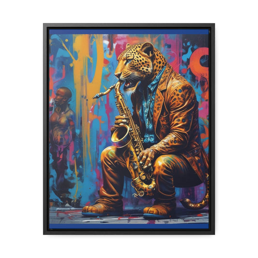 RRH Leopard Saxophone Player