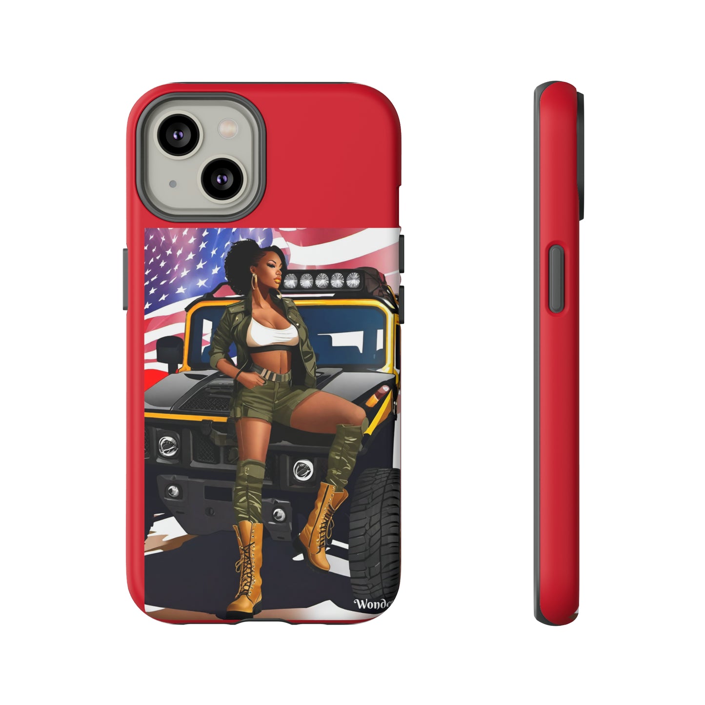 R_RH Army Woman Phone Cases