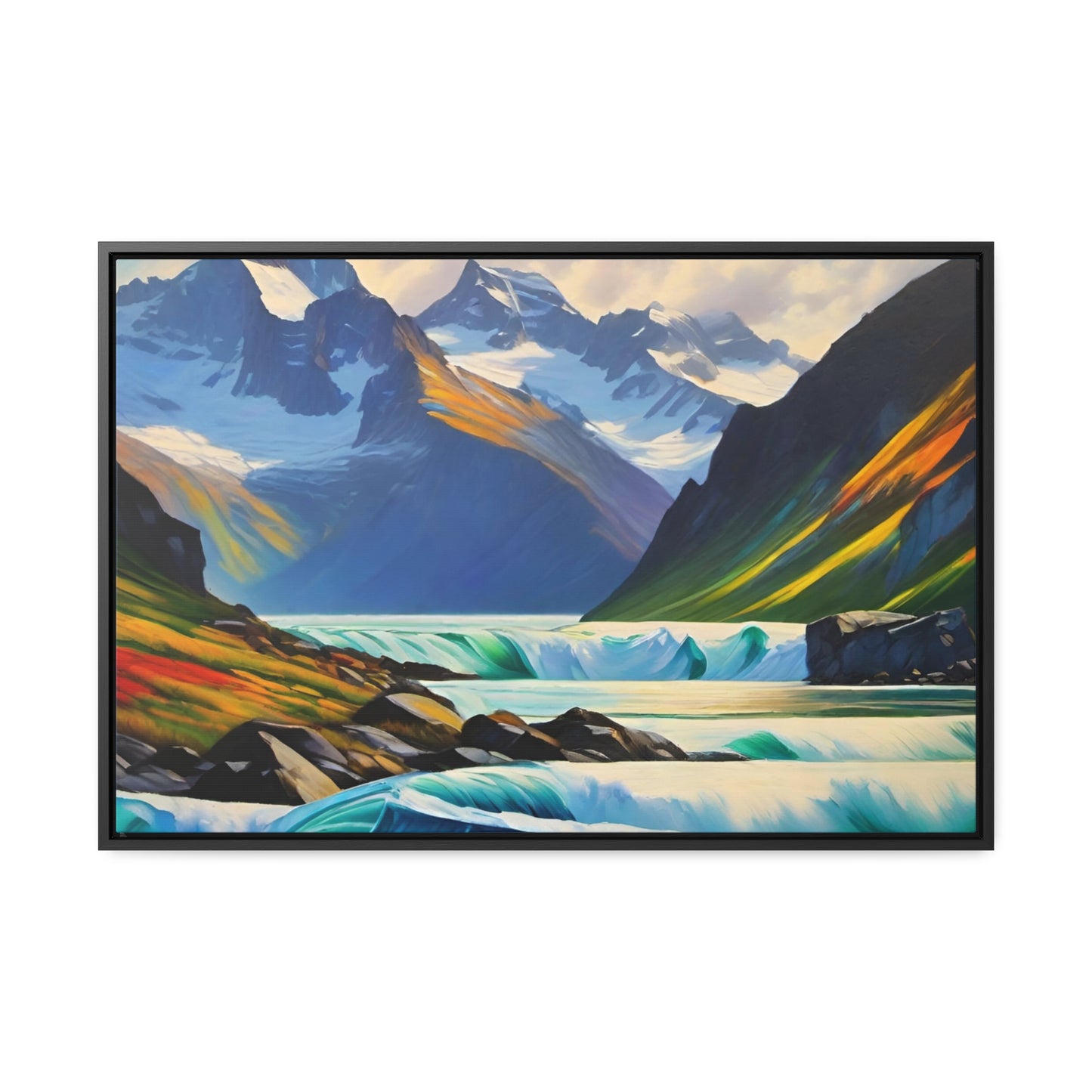 R&RH Vivid Sea Gallery Canvas - Rich and Rich Homeopportunities 