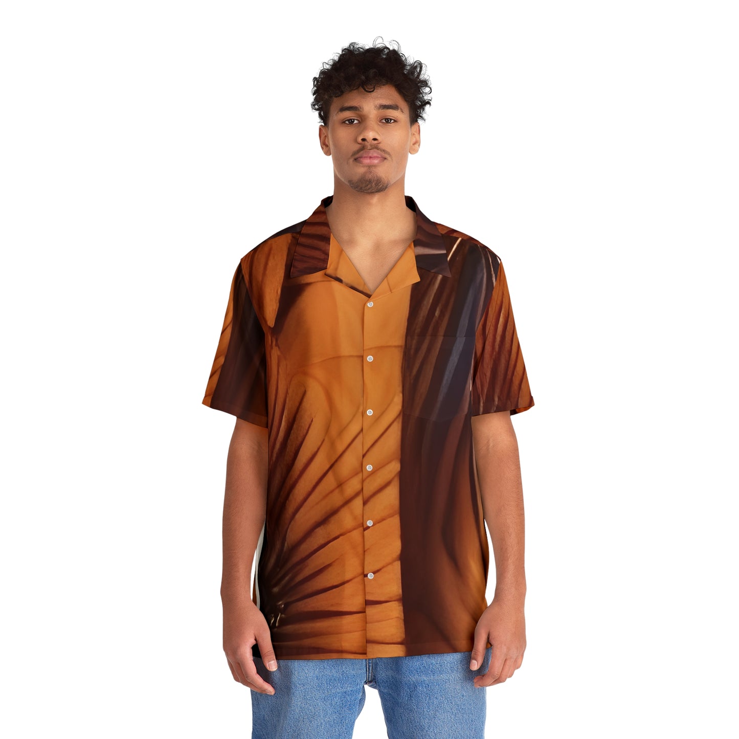 R&R&RH Earthtones Men's Hawaiian Shirt