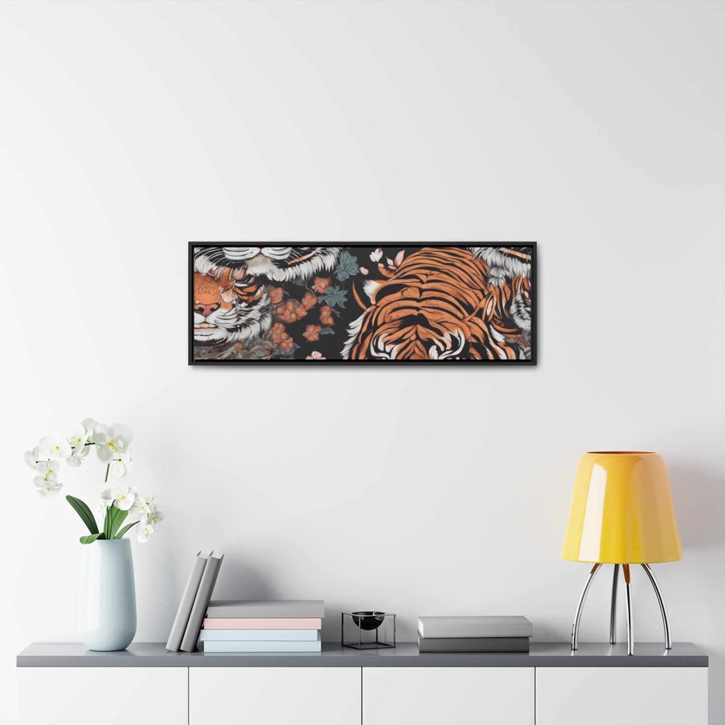 R&RH Vibrant Tiger Gallery Canvas Wrap - Nature-Inspired Wall Art for Home Décor