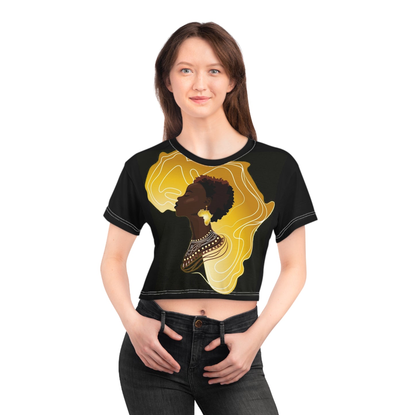 R&RH Designers Women's Crop Tee