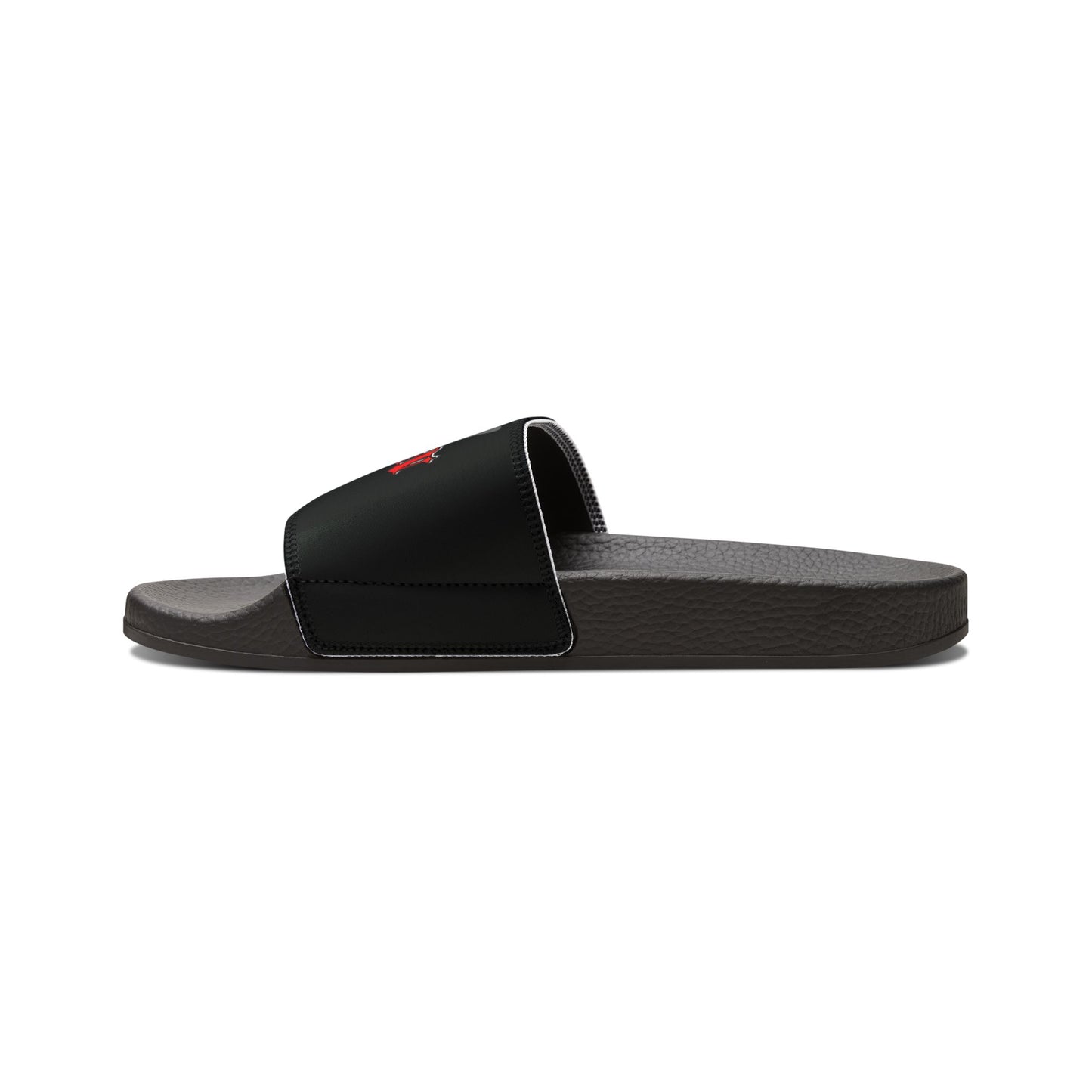 R&RH Women's Black Slip-On Sandals with Removable Straps - Comfortable Summer Footwear