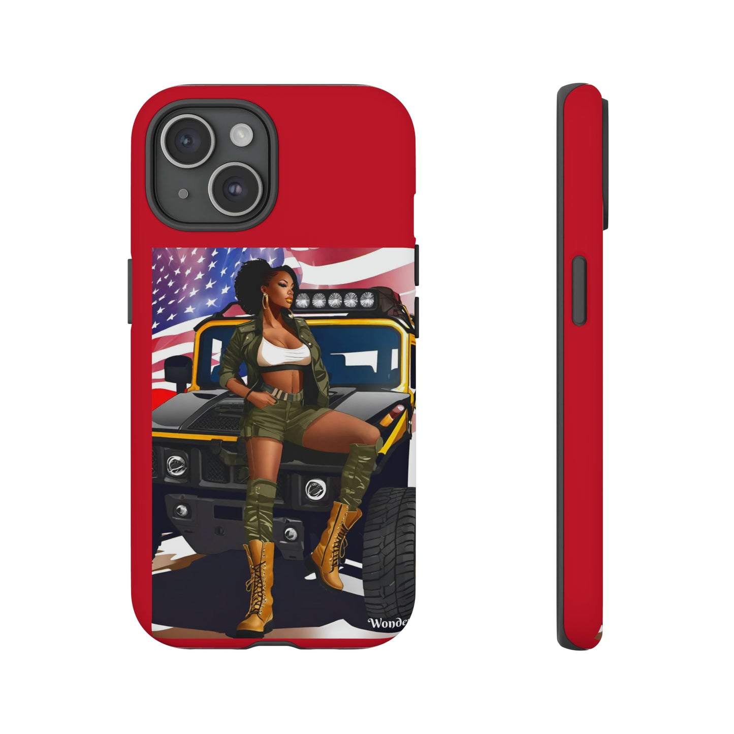 R_RH Army Woman Phone Cases