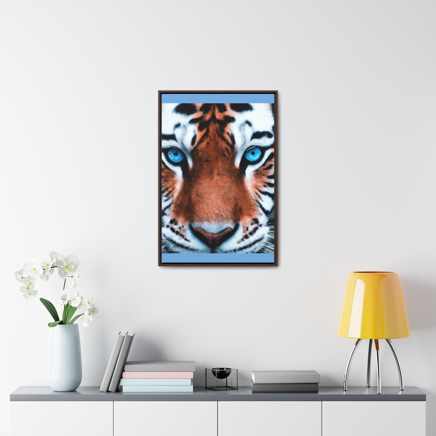 R&RH Eye Tiger Framed Portrait