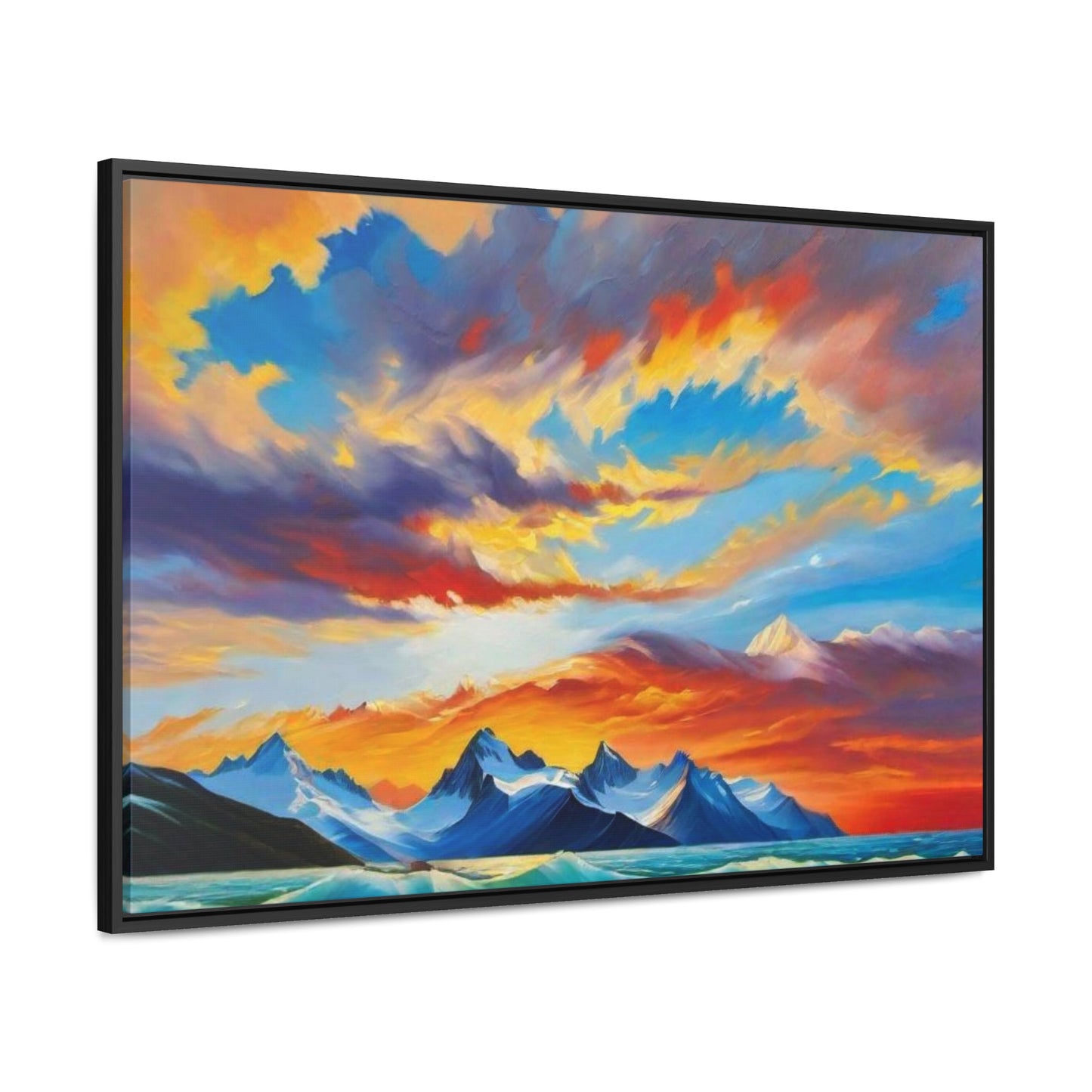 R_RH Glacier  Sky Gallery Canvas