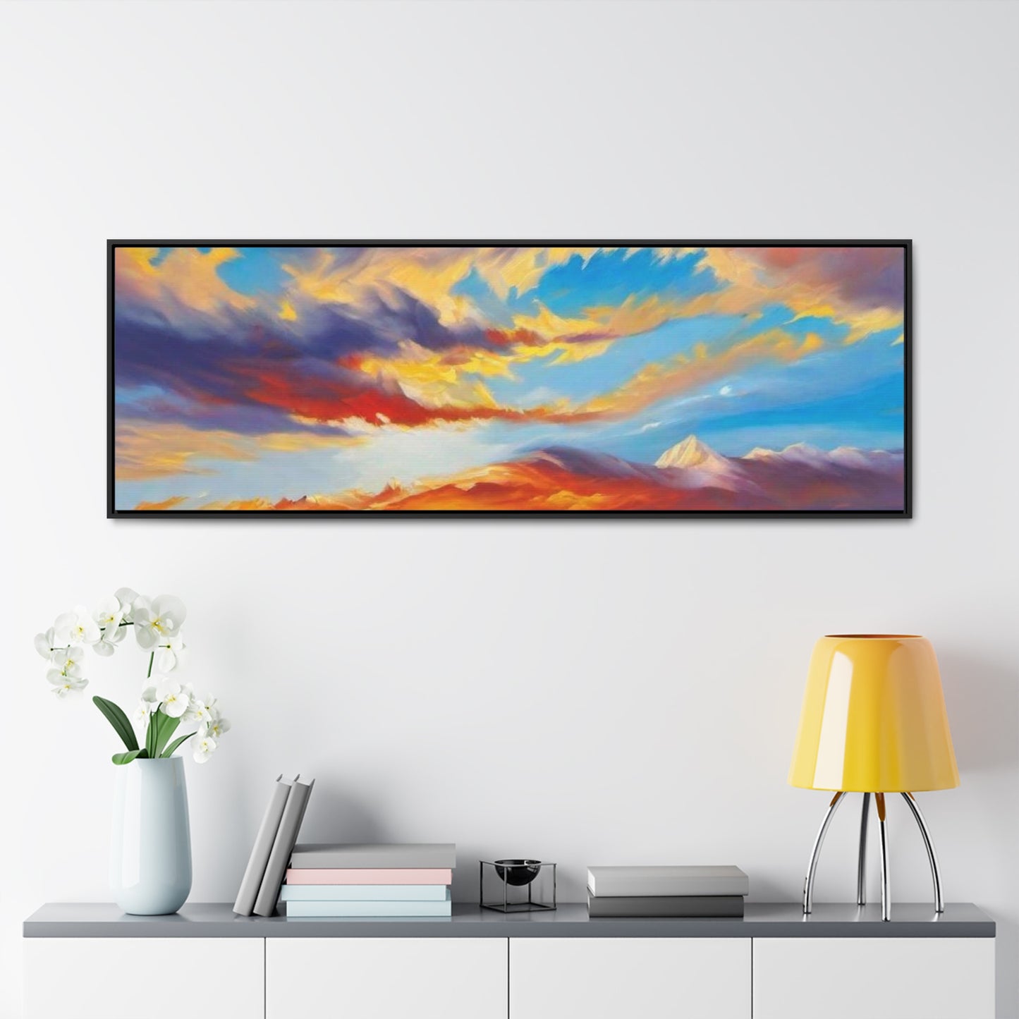 R_RH Glacier  Sky Gallery Canvas