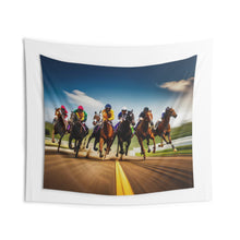 Load image into Gallery viewer, R&amp;RH Day At The Races Indoor Wall Tapestries
