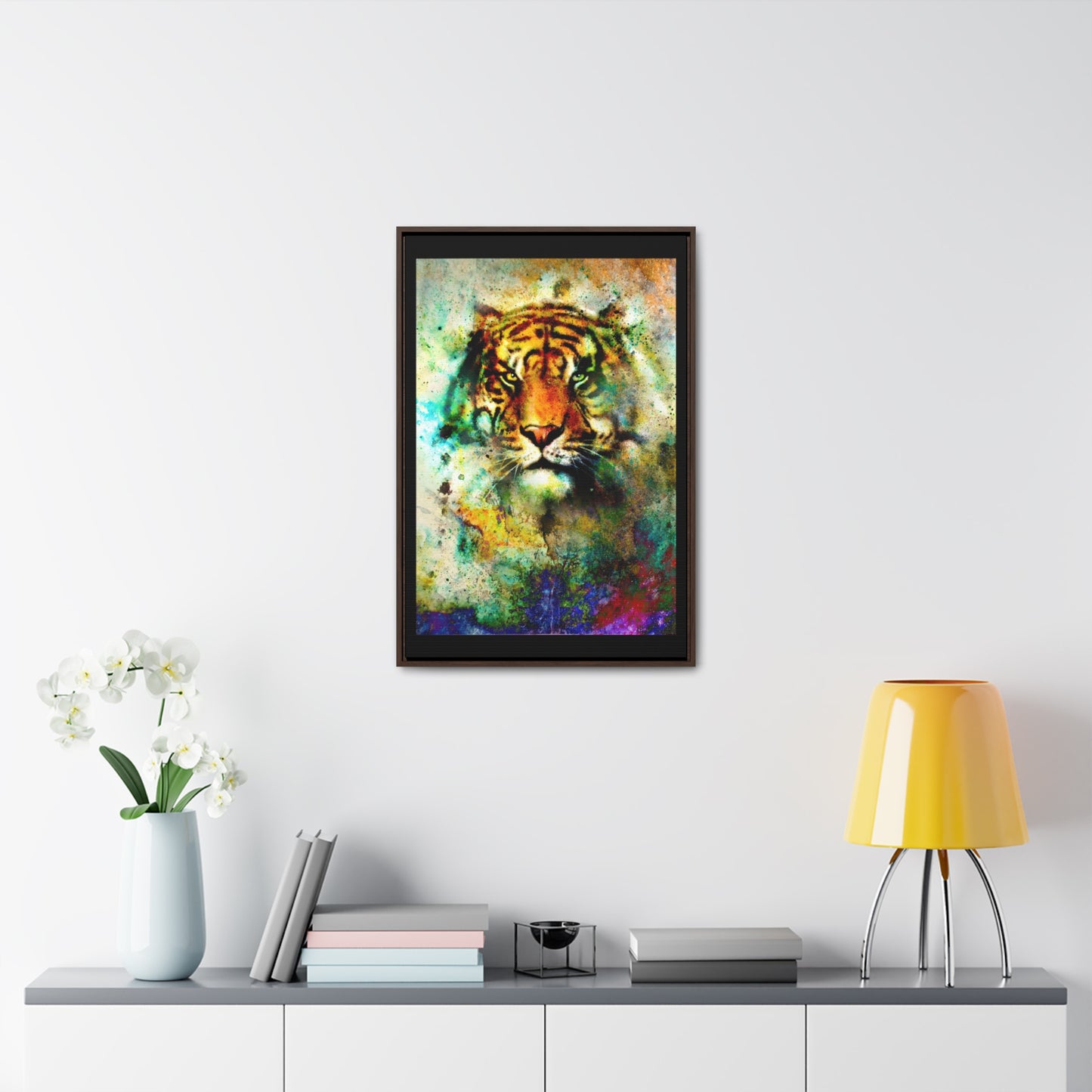 R&RH Eye of the Tiger Framed Portrait