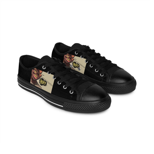 R&RH Huh?! men's black sneakers