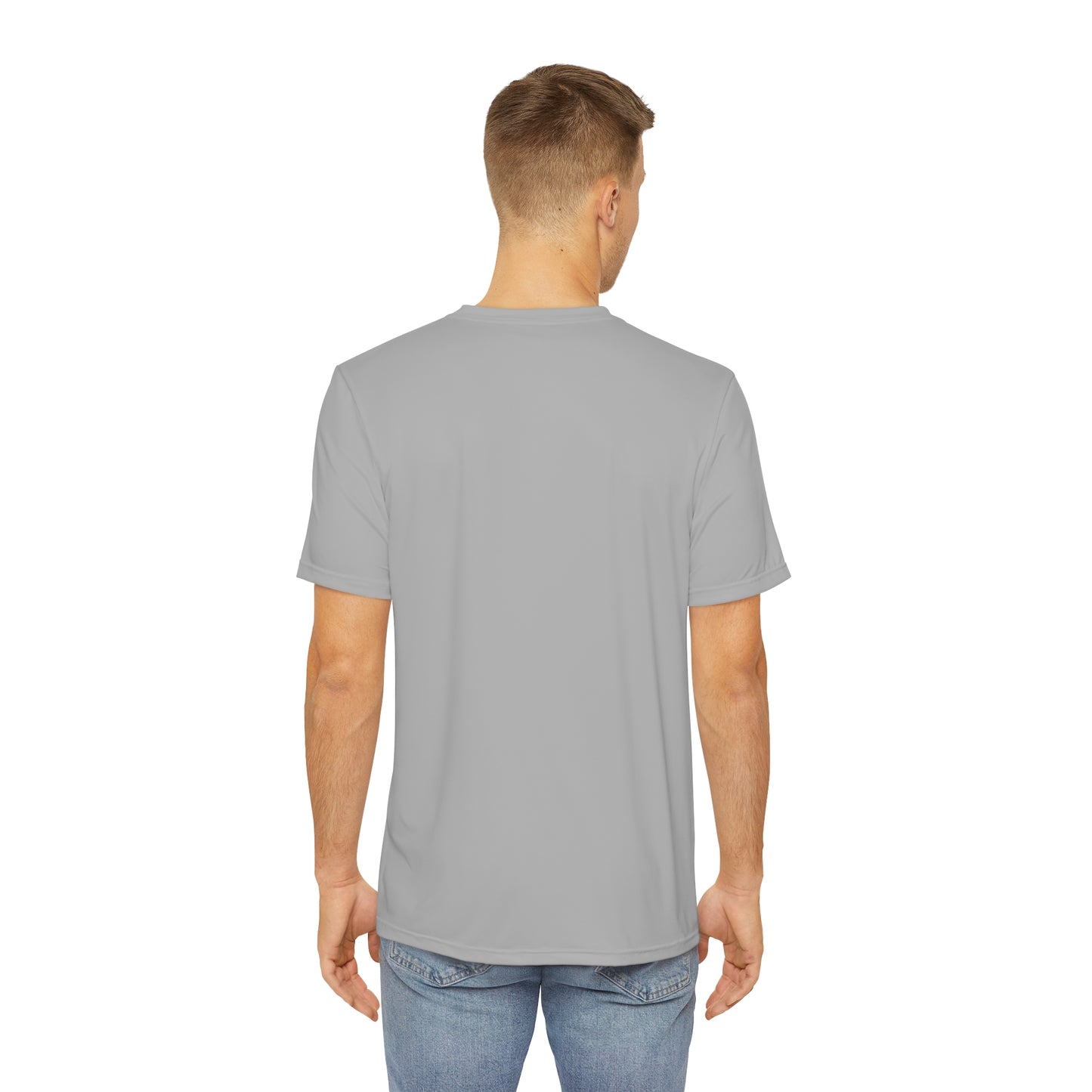 R&RH Men's Graffiti-style Gray T-shirt